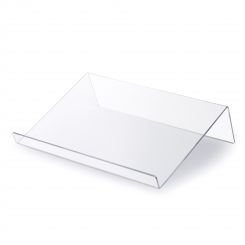 Acrylic Book/Binder Stand - Clear